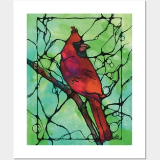 Red cardinal Posters and Art